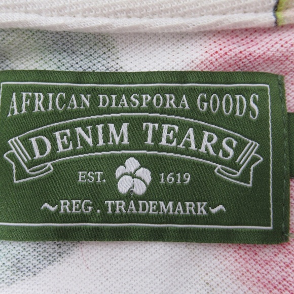 Denim Tears Men's Watermelon Polo Multicolor Size XXL - Picture 6 of 12